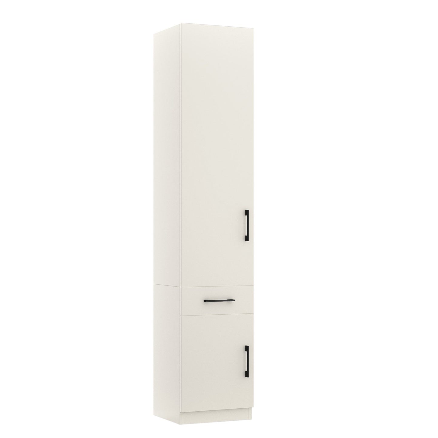 8. Wallbed Bookcase AB-6 Adjustable Shelves, Pullout Table, Small Cupboard