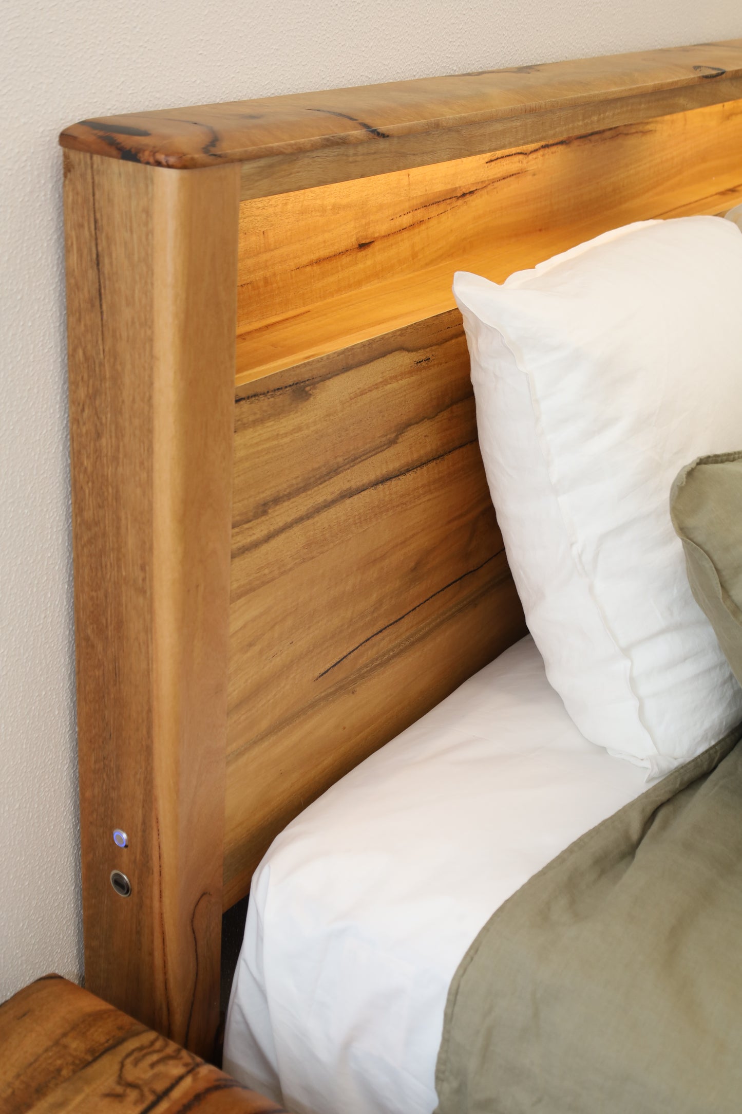 Fremantle – Aussie Hardwood with LED Lighting | Premium Bedroom Furniture