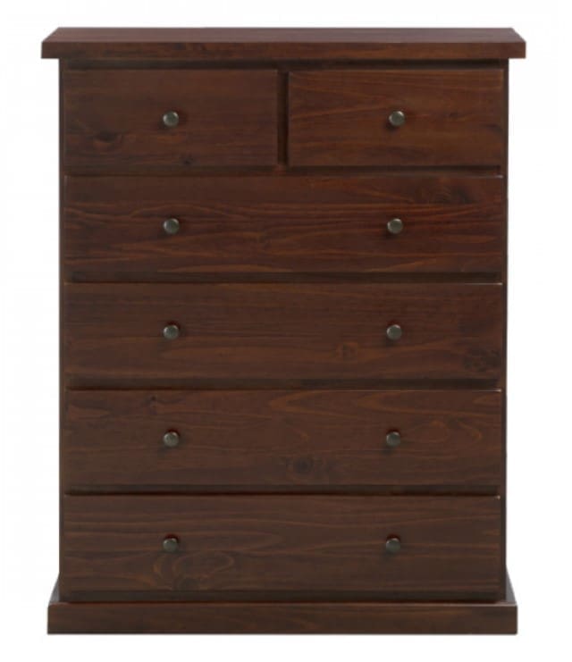 Hunter 6 Drawer Tallboy