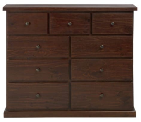 Hunter 9 Drawer Chest