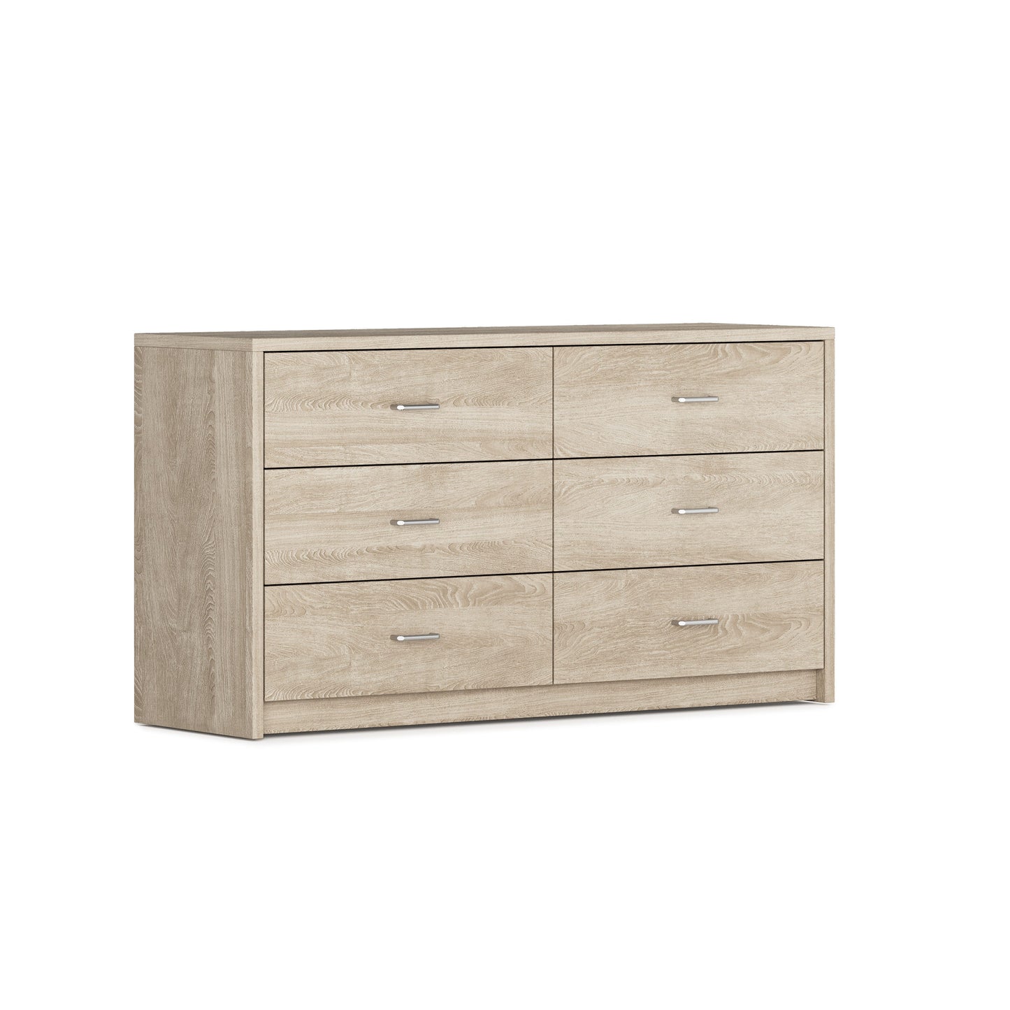 Nook 6 Drawer Dresser and Mirror