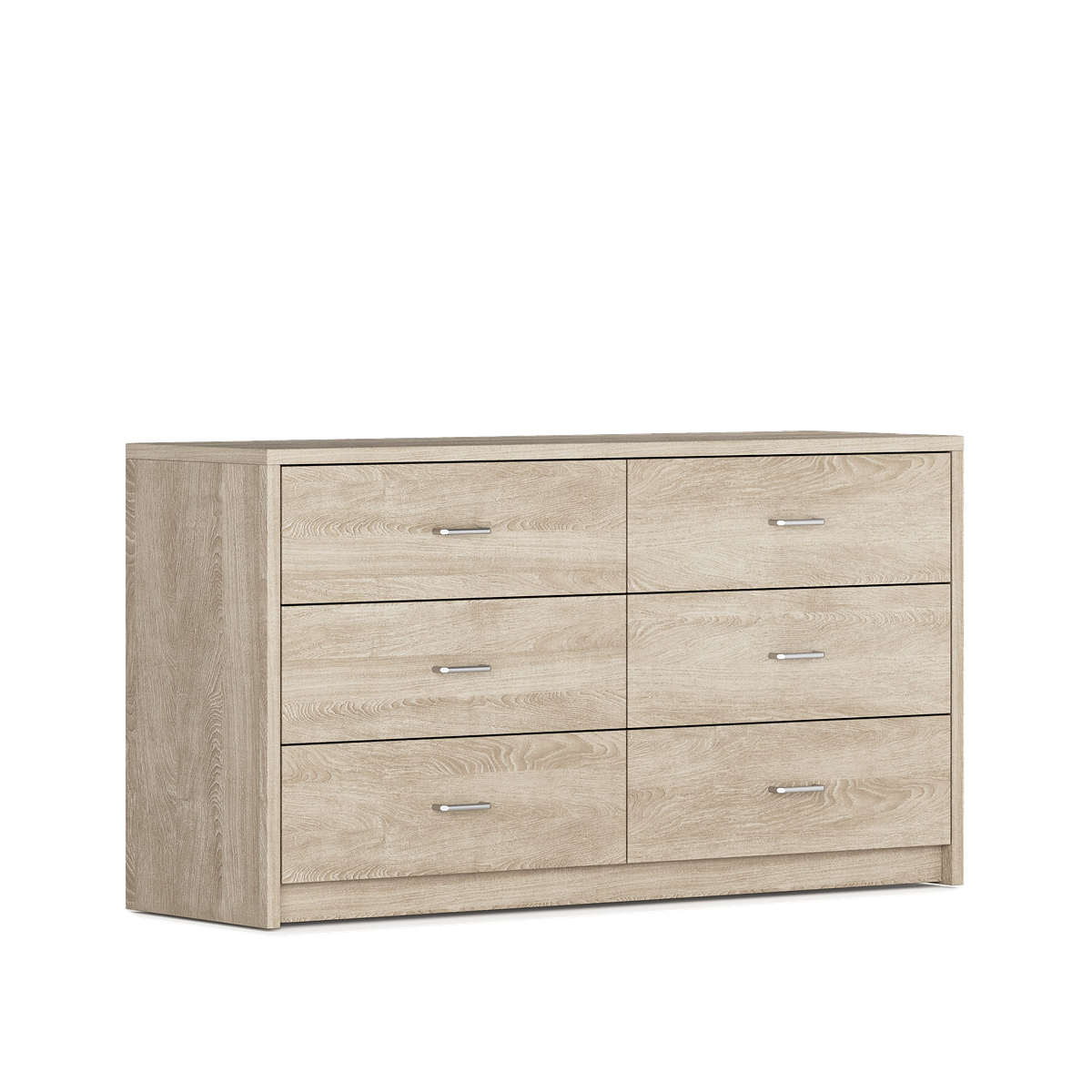 Nook 6 Drawer Dresser and Mirror