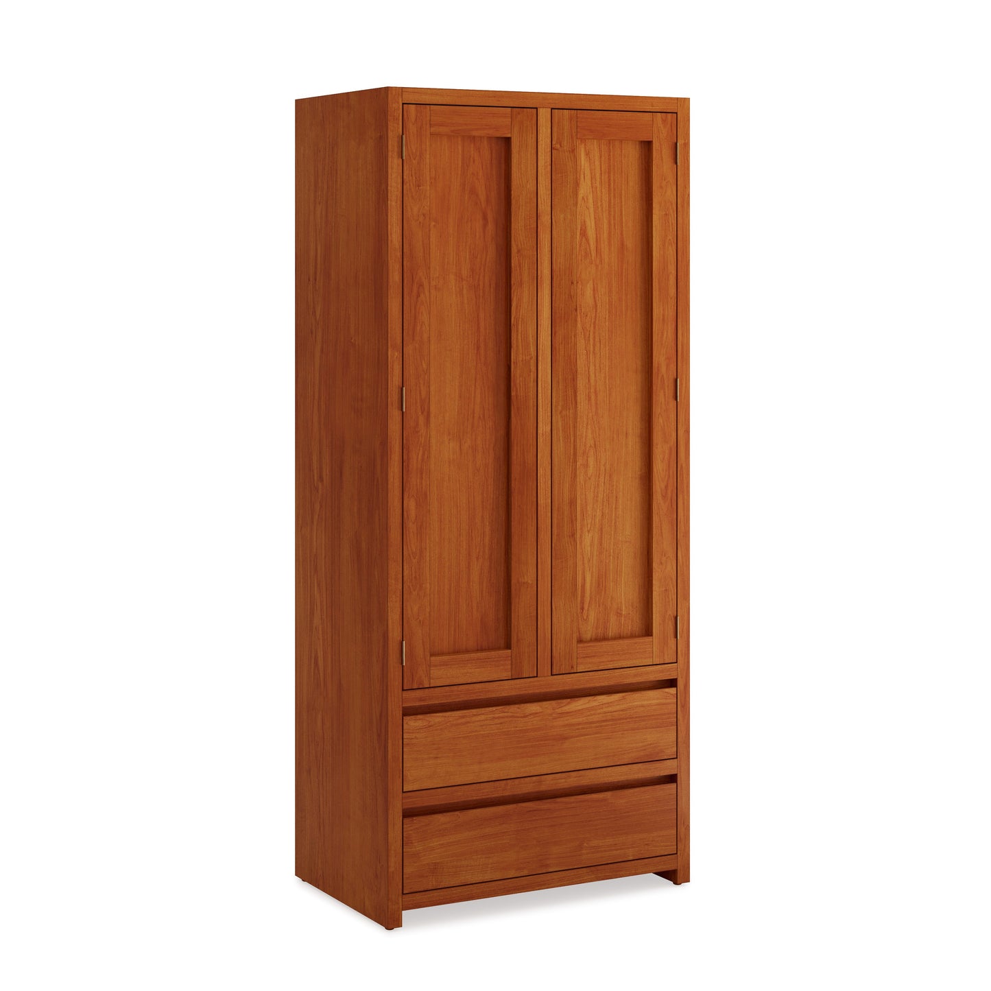 Modern 90cm All Hanging Wardrobe with 2 Drawers – Aussie Made Choice of Colours