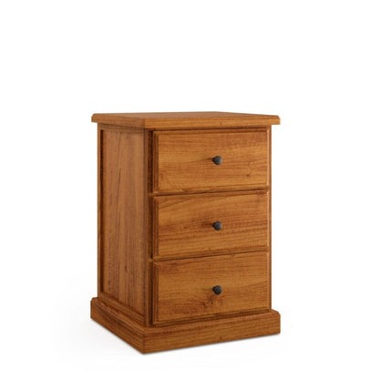 Chas 3 Drawer Bedside