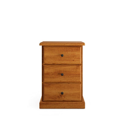 Chas 3 Drawer Bedside