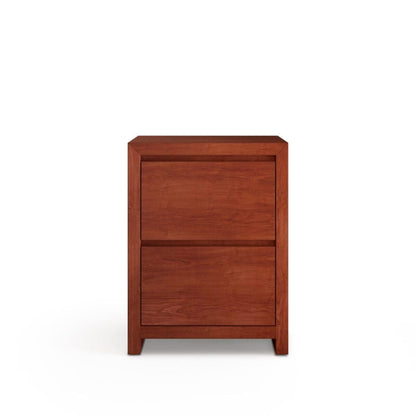 Modern 2 Drawer Bedside 51cm Aussie Made Choice of Colours