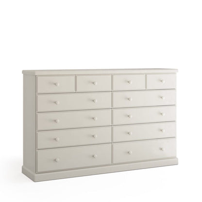 Savannah 180cm 12 Drawer Chest Aussie Made Choice of Colours