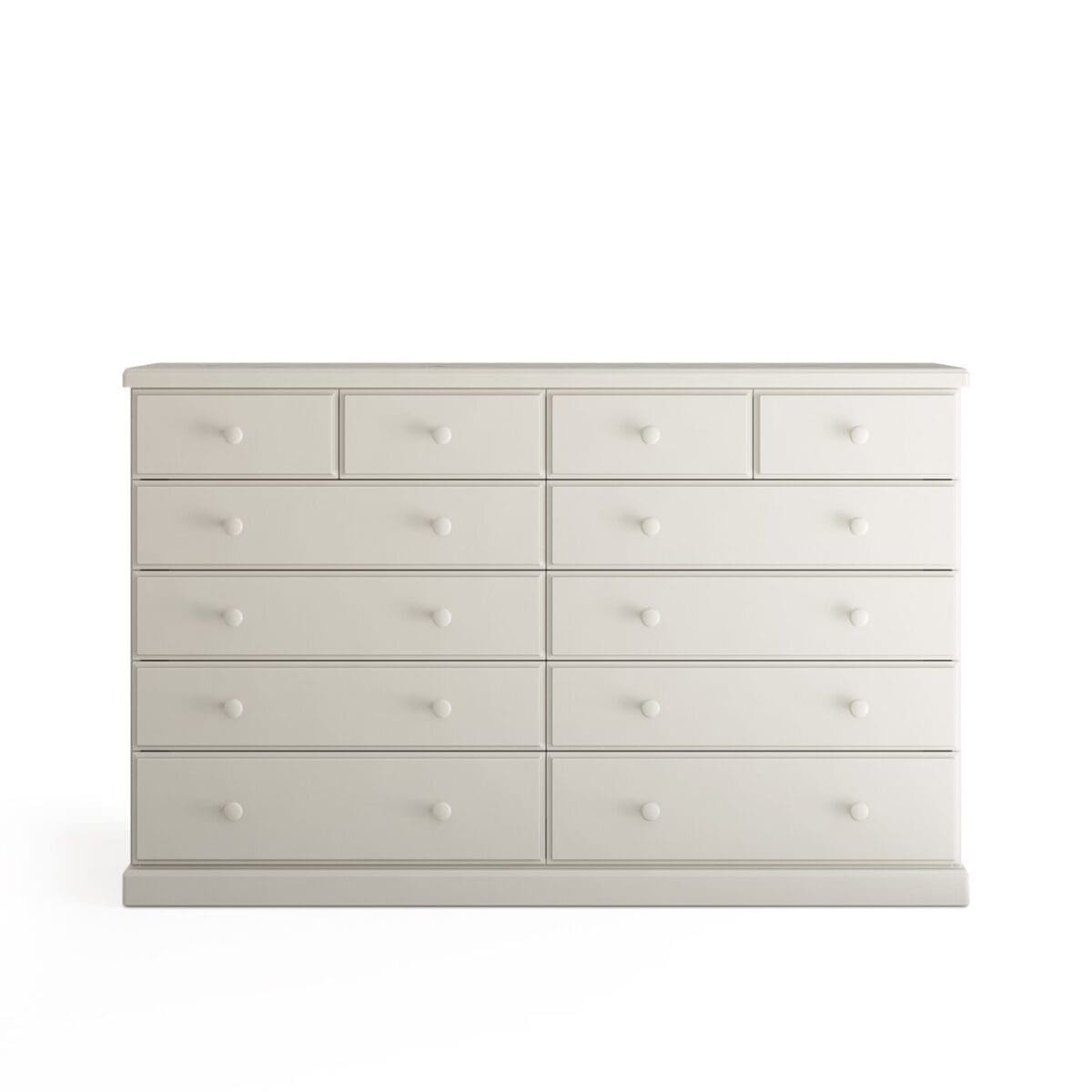Savannah 180cm 12 Drawer Chest Aussie Made Choice of Colours