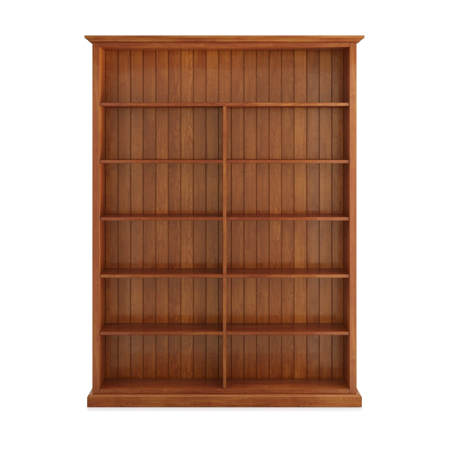 Heritage Timber Bookcase (7×5) H210xW158xD35cm – Aussie Made Choice of Colours