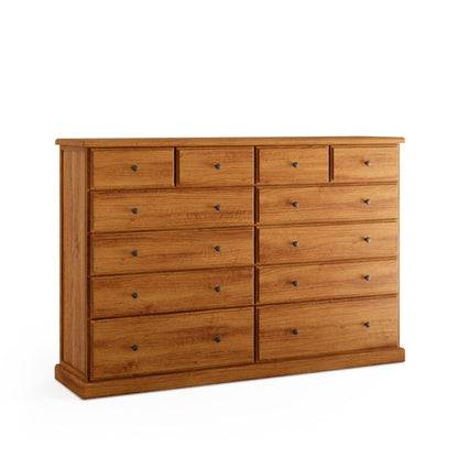 Chas 180cm 12 Drawer Chest