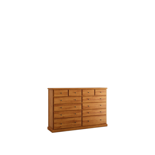 Chas 180cm 12 Drawer Chest
