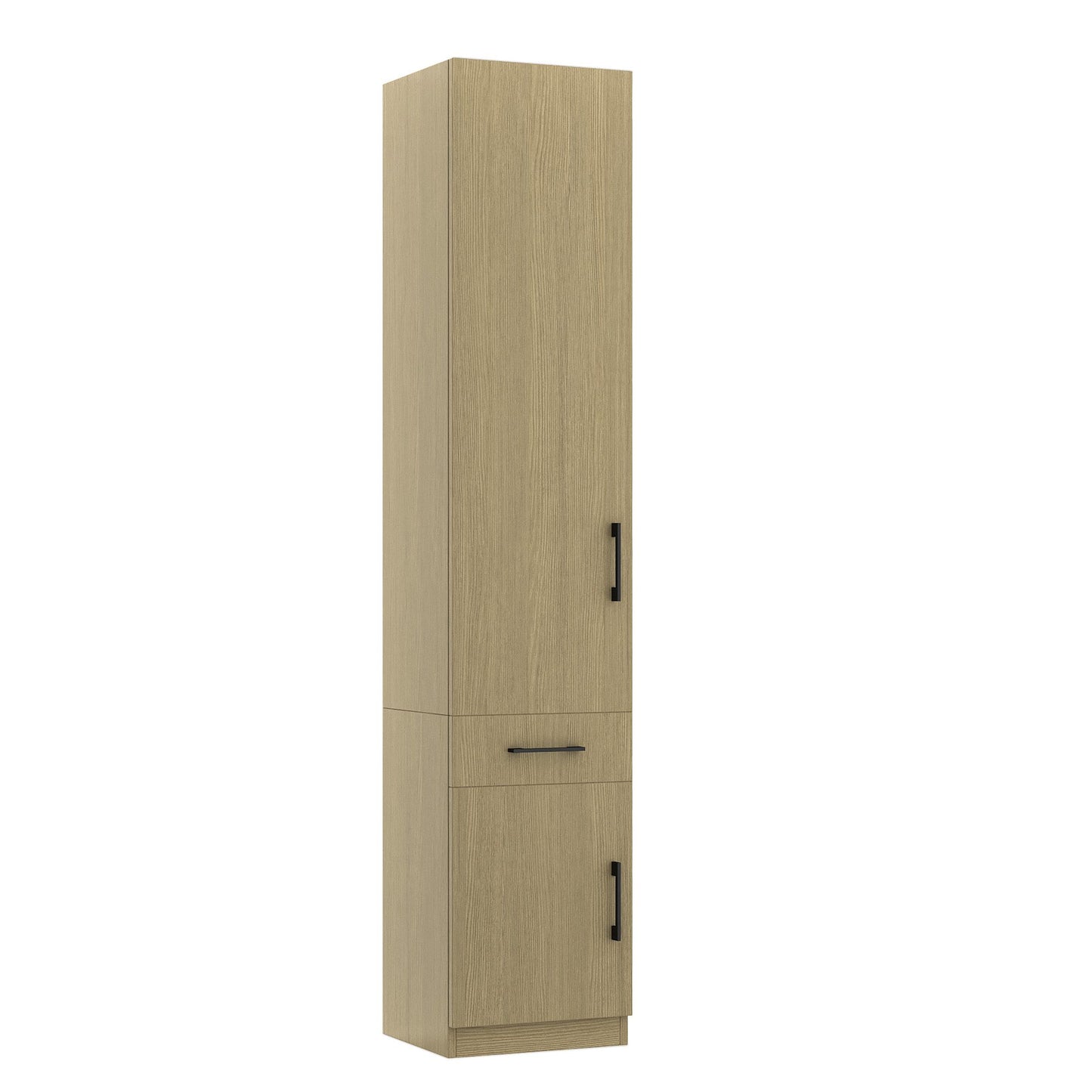 8. Wallbed Bookcase AB-6 Adjustable Shelves, Pullout Table, Small Cupboard