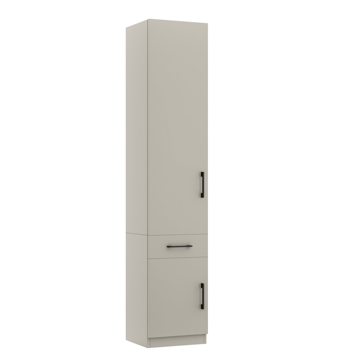 8. Wallbed Bookcase AB-6 Adjustable Shelves, Pullout Table, Small Cupboard