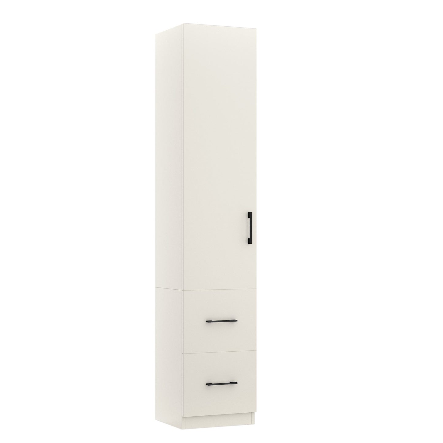 12. Wallbed Cupboard AB-4a Adjustable Shelves, Half Door, 2 Drawer