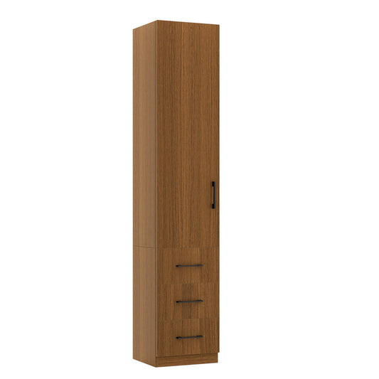 14. Wallbed Cupboard AB-5a Adjustable Shelves, Half Door, 3 Drawer