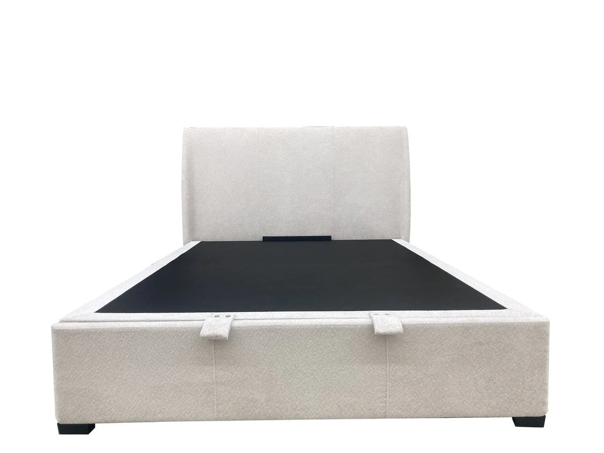 Casamia Upholstered Bed – Gas Lift – Choice of Colours