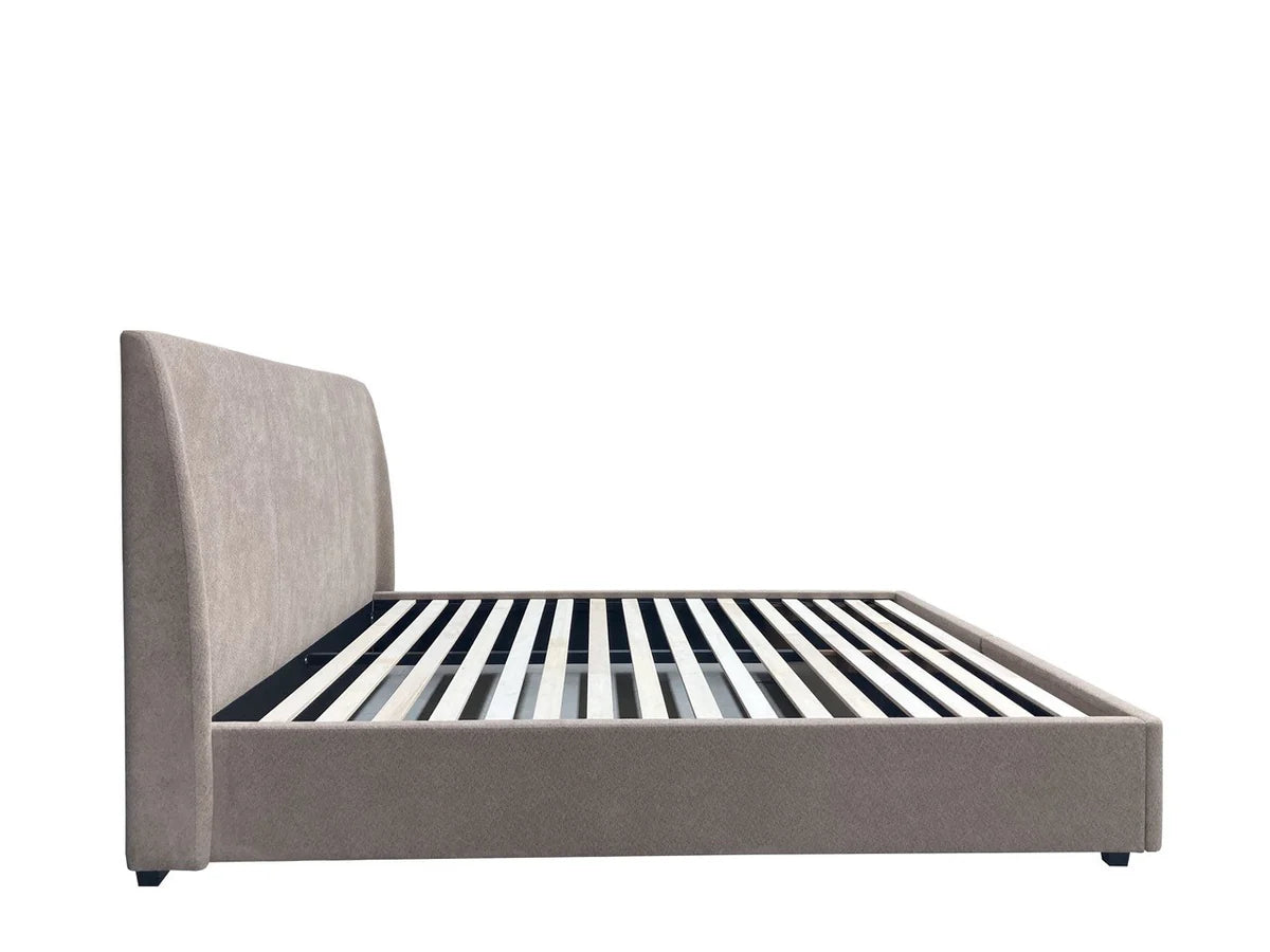 Casamia Upholstered Bed – Slat Base – Choice of Colours