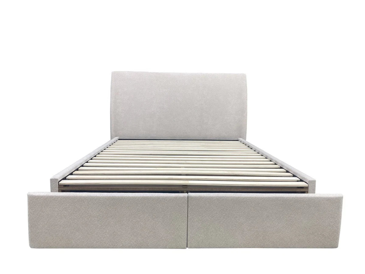 Casamia Upholstered Bed – 2 Drawers – Choice of Colours