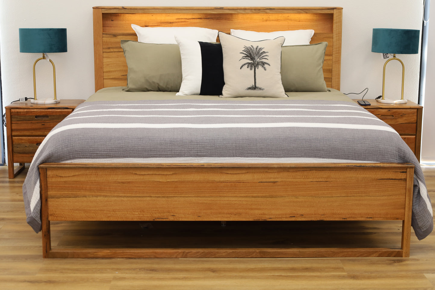 Fremantle – Aussie Hardwood with LED Lighting | Premium Bedroom Furniture