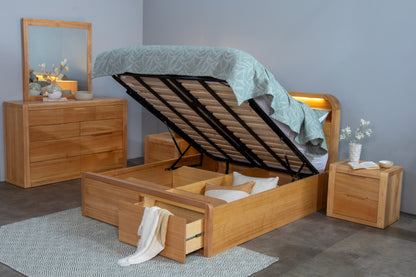 Hamilton Smart Bed with Drawers and Gas Lift
