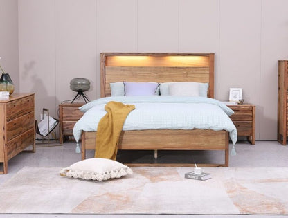 Fremantle – Aussie Hardwood with LED Lighting | Premium Bedroom Furniture