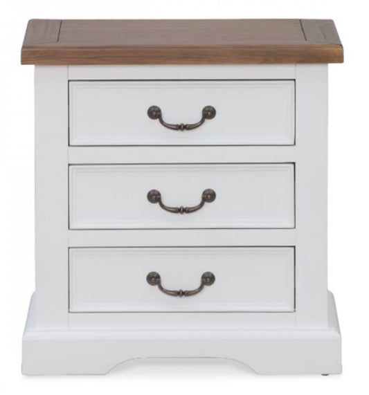 Oregon 3 Drawer Bedside