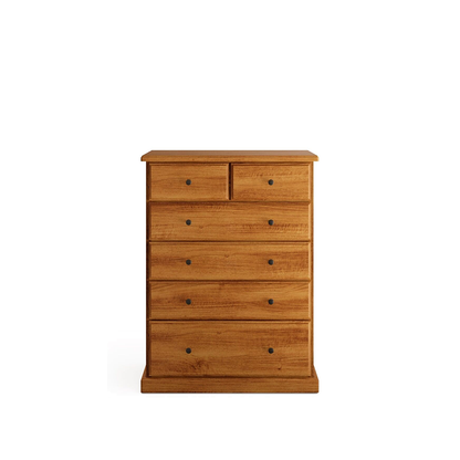 Chas 6 Drawer Tallboy