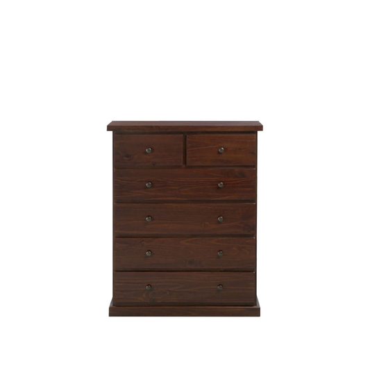 Hunter 6 Drawer Tallboy