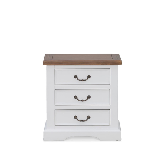 Oregon 3 Drawer Bedside