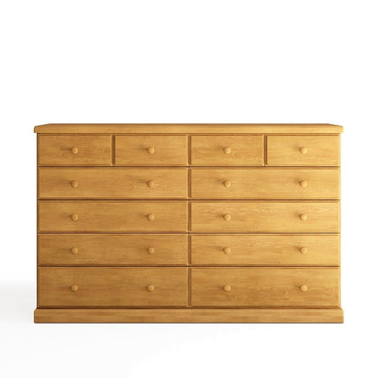 Savannah 180cm 12 Drawer Chest EXTRA DEEP Aussie Made Choice of Colours