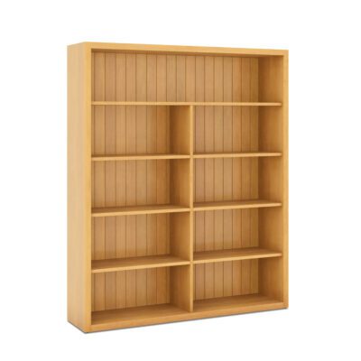 Modern 6x5 Bookcase – Aussie Made, Choice of Colours  Meta Description