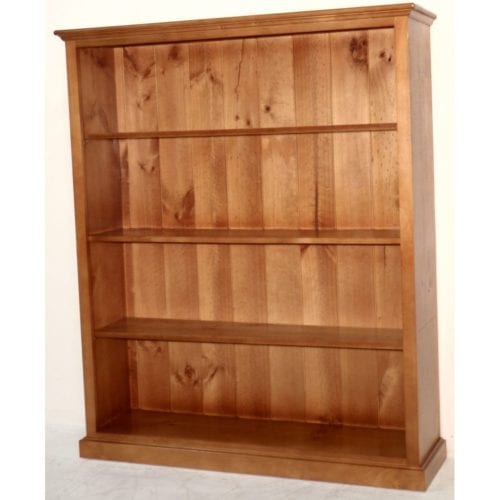Colonial Bookcase 1200h x 1240w Stained_Timber Bookcase