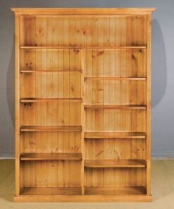 Colonial Bookcase 1800h x 1580w Stained_Timber Bookcase