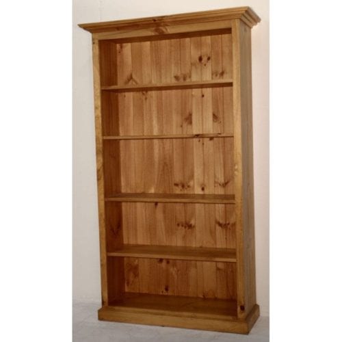 Colonial Bookcase 2100h x 680w RAW_Timber Bookcase