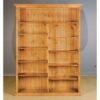 Colonial Bookcase 2100h x 1580w RAW_Timber Bookcase