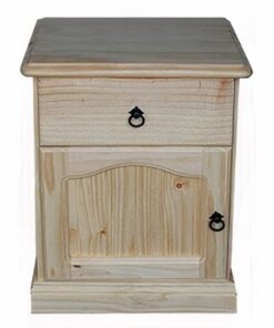 timber bedside table chest