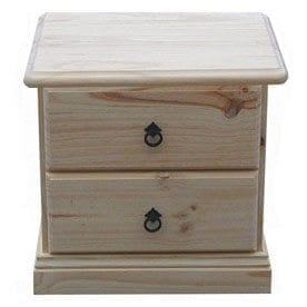 Savannah 1 Drawer 1 door Bedside RAW_Chests Timber