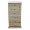Savannah 6 Drawer Lingerie 600mm RAW_Chests Timber