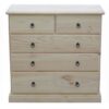 Savannah 5 Drawer Chest 900mm RAW_Chests Timber