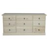 Savannah 9 Drawer Chest 1540mm Wide RAW_Chests Timber