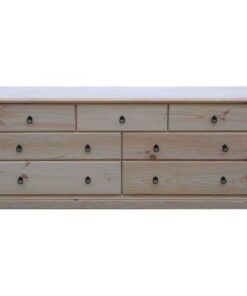 Savannah 7 Drawer Chest 1850mm Wide RAW_Chests Timber