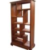 Oriental Chinese Leg Bookcase_Timber Bookcase