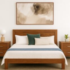 Cottesloe Bed Frame – Minimalist Timber Design, Choice of Colours