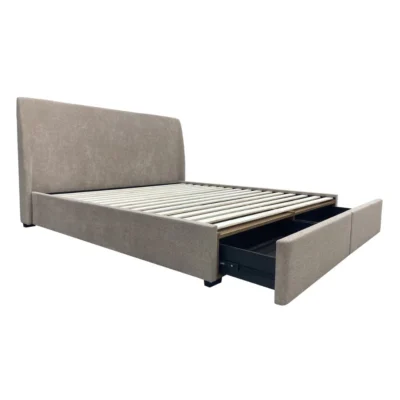 Casamia Upholstered Bed – 2 Drawers – Choice of Colours