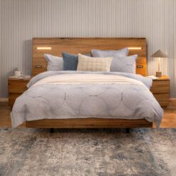 Esperance Bed, Solid Marri Hardwood with Modern Comforts