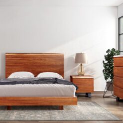 Fortitude Bed Frame – Tasmanian Blackwood with Live Edge Design