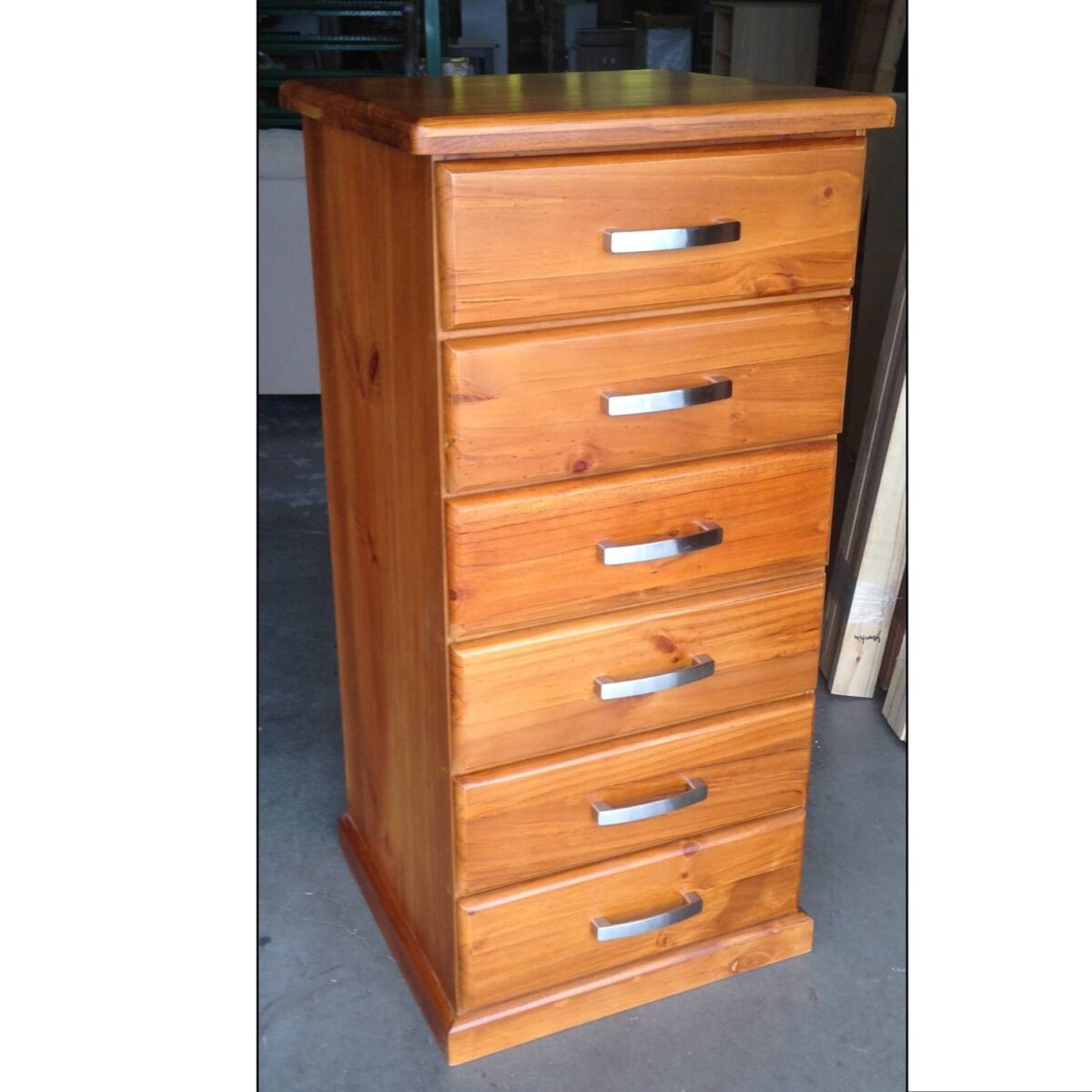 Katoomba 6 Drawer Lingerie Chest Extra Deep One Stop Pine