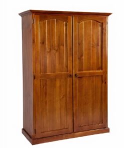 90cm Timber All Hanging Wardrobe– 550d RAW_Timber Wardrobes