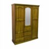 2-PIECE TIMBER WARDROBE WITH 3 DOORS & 5 DRAWERS_Timber Wardrobes