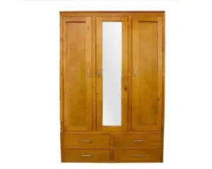 Retro 3 door 3 drawer Combo Robe